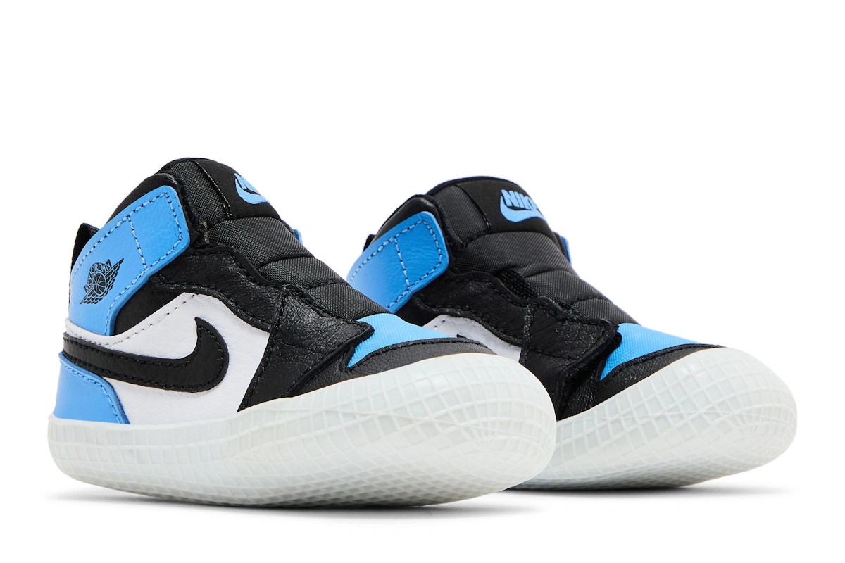(Infant) Air Jordan 1 Crib Bootie 'UNC Toe'