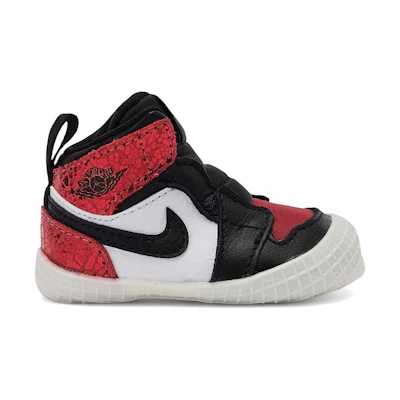 (Infant) Jordan 1 Crib Bootie Varsity Red