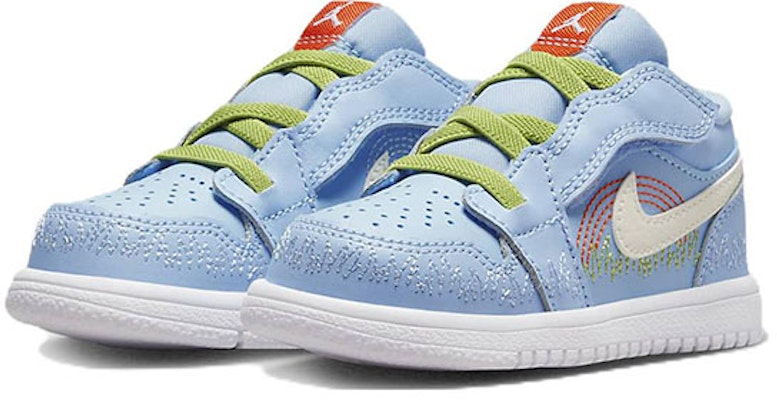 (TD) Air Jordan 1 Low Alt SE 'Biru Putih' DR9499-400 Lookbook (TD) Air Jordan 1 Low Alt SE 'Biru Putih' DR9499-400