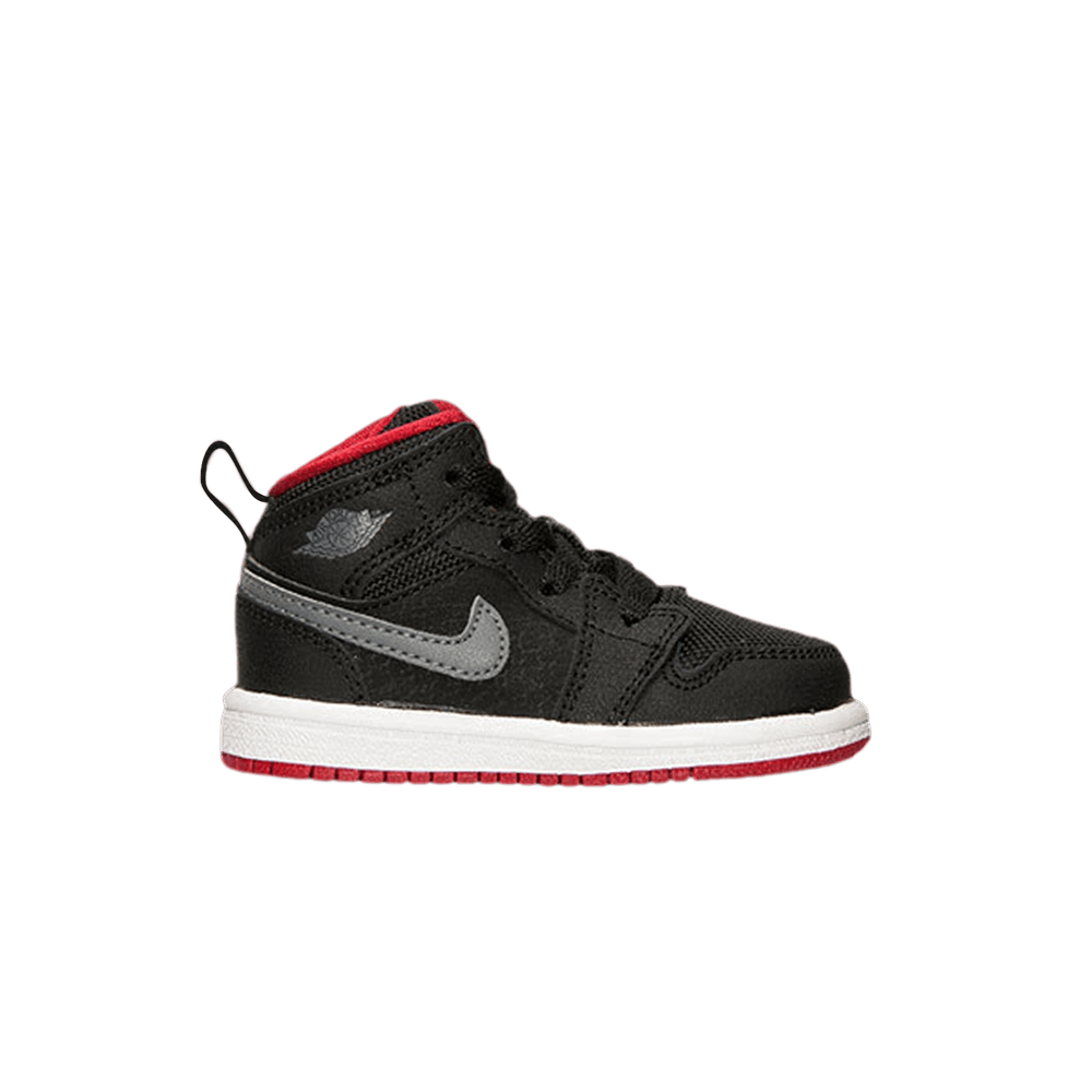 Buy (嬰兒) Air Jordan 1 中筒 '黑色酷灰' 640735-034