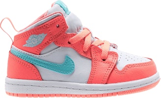 (Infant) Air Jordan 1 Mid 'Crimson Pulse' 644507-814 (Infant) Air Jordan 1 Mid 'Crimson Pulse' 644507-814