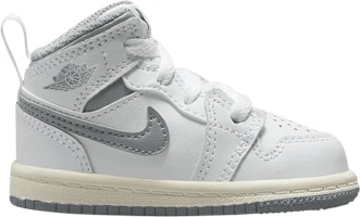 (Infant) Air Jordan 1 Mid 'Neutral Grey' 640735-135 (Infant) Air Jordan 1 Mid 'Neutral Grey' 640735-135