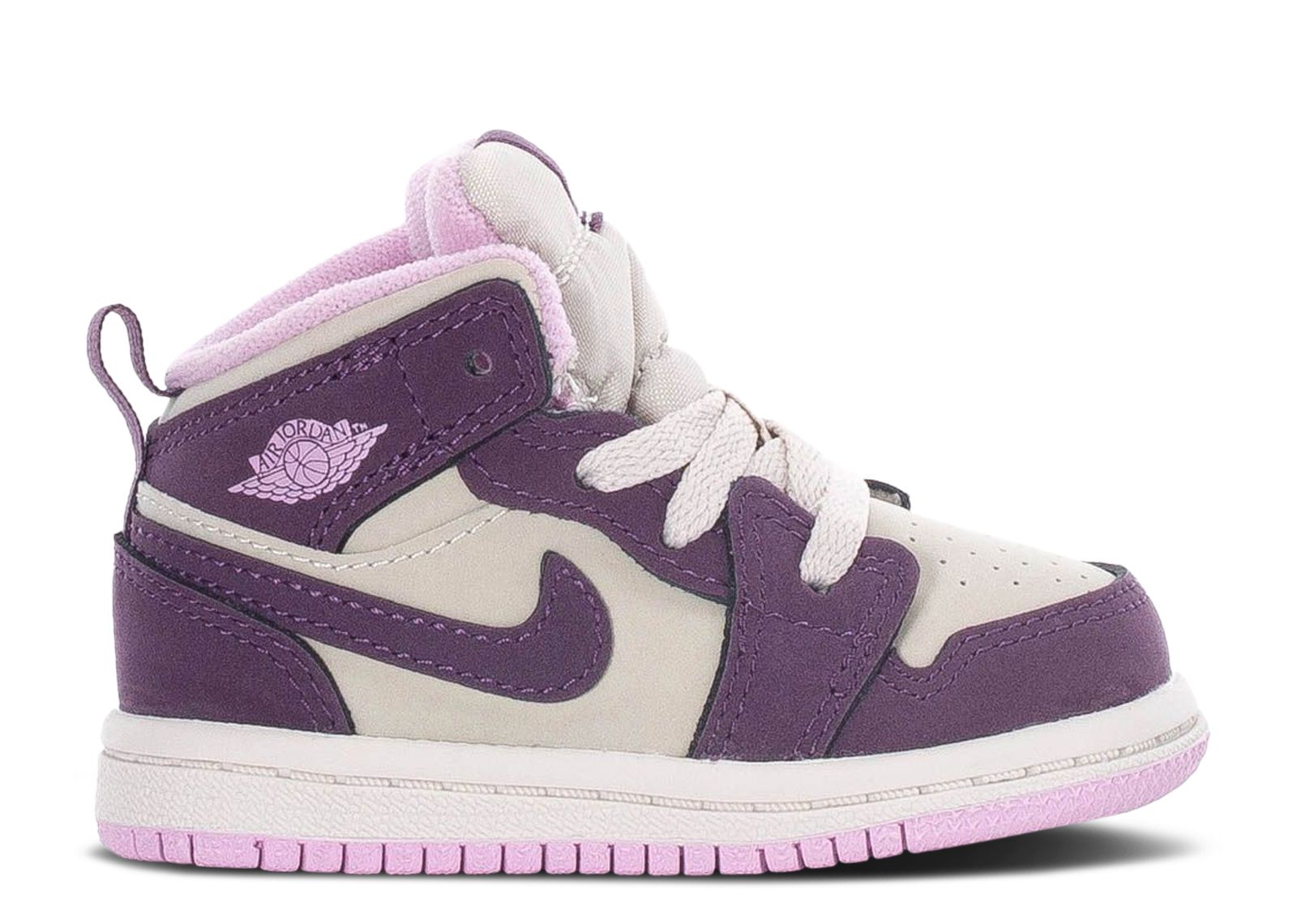 (Infant) Air Jordan 1 Mid 'Pro Purple' 644507-500