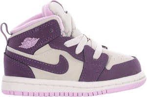 (Infant) Air Jordan 1 Mid 'Pro Purple' 644507-500 (Infant) Air Jordan 1 Mid 'Pro Purple' 644507-500