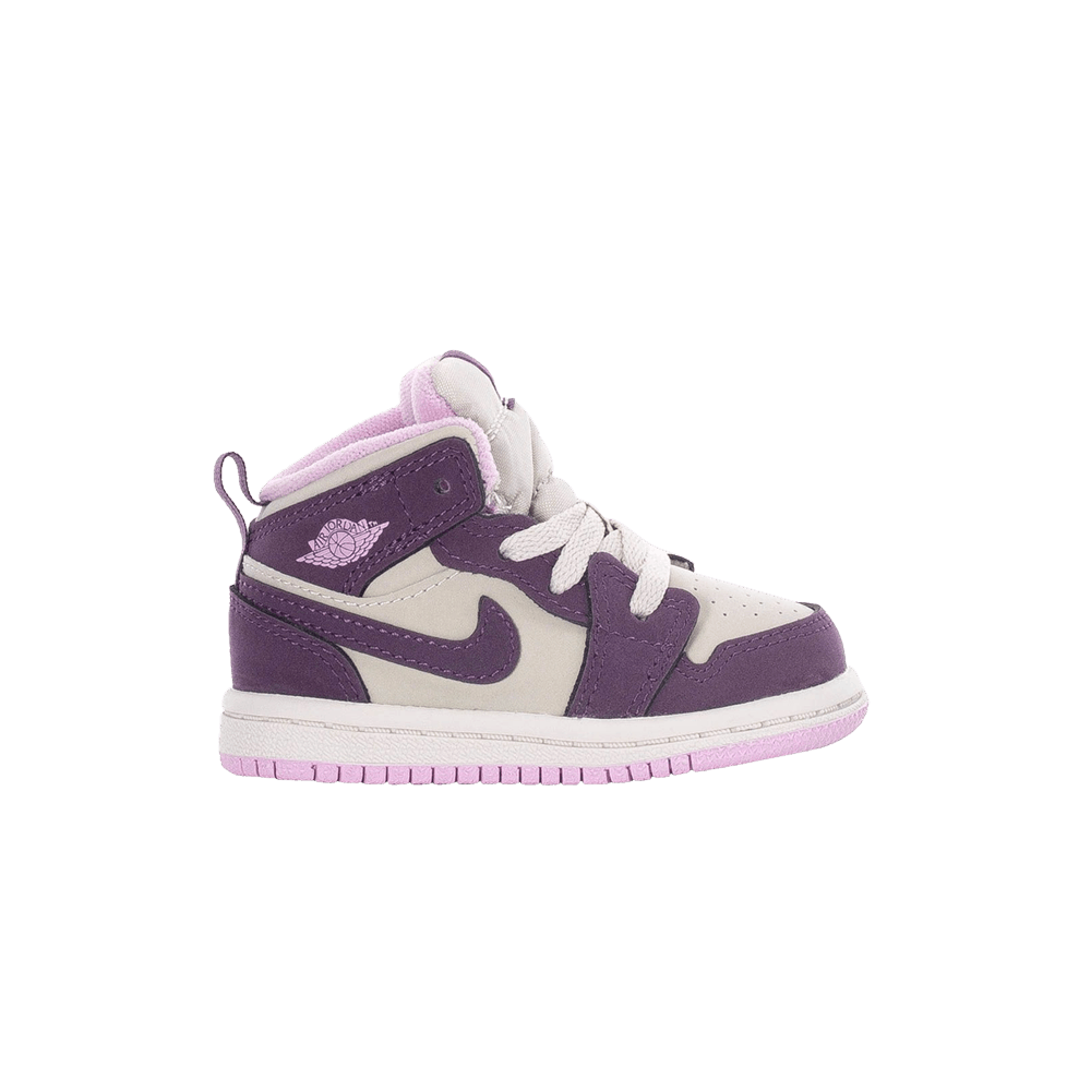 (Infant) Air Jordan 1 Mid 'Pro Purple' 644507-500
