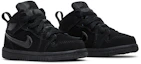 Cheap (TD) Air Jordan 1 Mid ''Triple Schwarz'' 640735-056