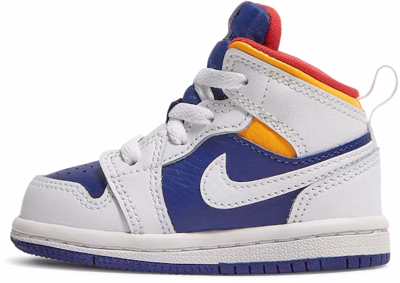 (TD) Air Jordan 1 Mid '白深皇家蓝' 640735-131 Lookbook (TD) Air Jordan 1 Mid '白深皇家蓝' 640735-131