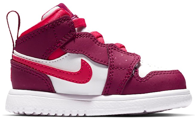 【TD嬰幼兒】Air Jordan 1 Mid Alt 復古中筒籃球鞋 玫瑰紅 Order 【TD嬰幼兒】Air Jordan 1 Mid Alt 復古中筒籃球鞋 玫瑰紅