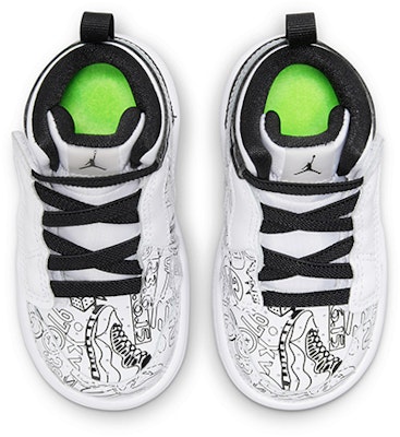 【TD幼童】Air Jordan 1 Mid ALT SE 塗鴉 耐磨防滑減震 中筒籃球鞋 白黑 Shop 【TD幼童】Air Jordan 1 Mid ALT SE 塗鴉 耐磨防滑減震 中筒籃球鞋 白黑