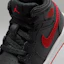 Sizing (Infant) Air Jordan 1 Mid Black/White/University Red DQ8425-005