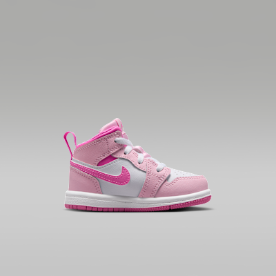 Lookbook (TD) Air Jordan 1 中筒 粉紅泡沫/中國玫瑰/白色/粉紅泡沫 DQ8425-601