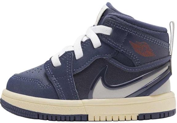 (Infant) Air Jordan 1 Mid RM EasyOn 'Midnight Navy' FQ1283-400 Buy (Infant) Air Jordan 1 Mid RM EasyOn 'Midnight Navy' FQ1283-400