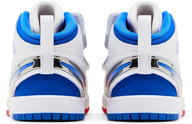 (Toddler) Air Jordan 1 Mid RM EasyOn 'White Racer Blue Red' FQ1283-100 Details for (Toddler) Air Jordan 1 Mid RM EasyOn 'White Racer Blue Red' FQ1283-100