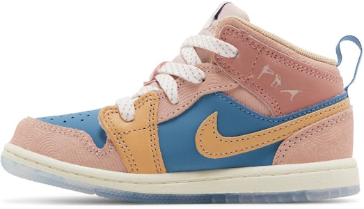 (TD) 에어 조던 1 미드 "젠" (SS) FN7539-400 Lookbook (TD) 에어 조던 1 미드 "젠" (SS) FN7539-400