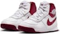 (TD) Air Jordan 1 Retro High '85 OG TD 'Metallic Burgundy' Lelaki Perak Burgundi. DV3655-161