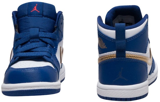 (Infant) Air Jordan 1 Retro High 'Gold Medal' 705304-406 Lookbook (Infant) Air Jordan 1 Retro High 'Gold Medal' 705304-406