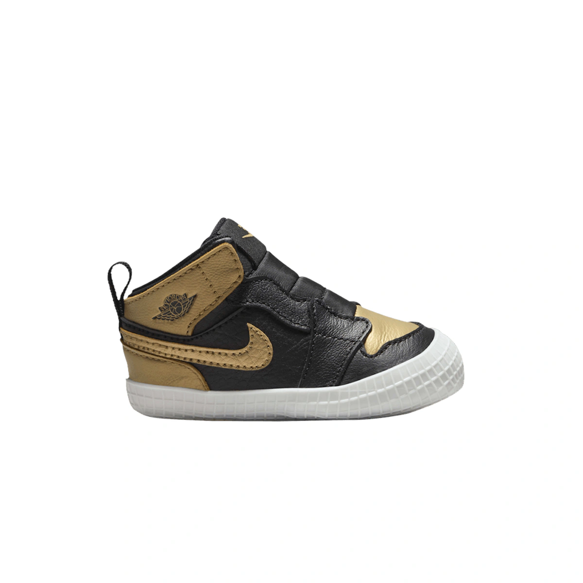 (Infant) Air Jordan 1 Retro High OG 'Black Metallic Gold'