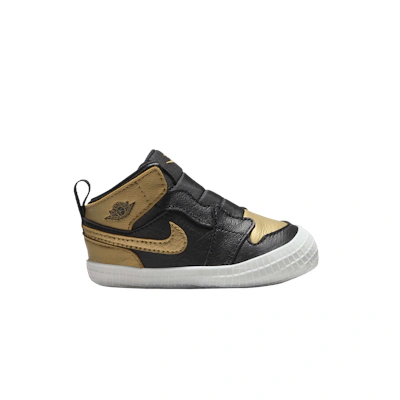 (Infant) Air Jordan 1 Retro High OG 'Black Metallic Gold'