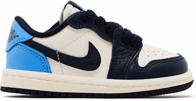 (Infant) Air Jordan 1 Retro Low OG 'Obsidian UNC' FQ5435-400 (Infant) Air Jordan 1 Retro Low OG 'Obsidian UNC' FQ5435-400