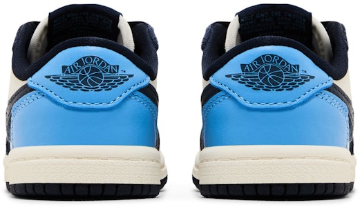 (TD) Air Jordan 1 Retro Low OG 'Obsidian UNC' Lelaki Terbaik FQ5435-400 Details for (TD) Air Jordan 1 Retro Low OG 'Obsidian UNC' Lelaki Terbaik FQ5435-400