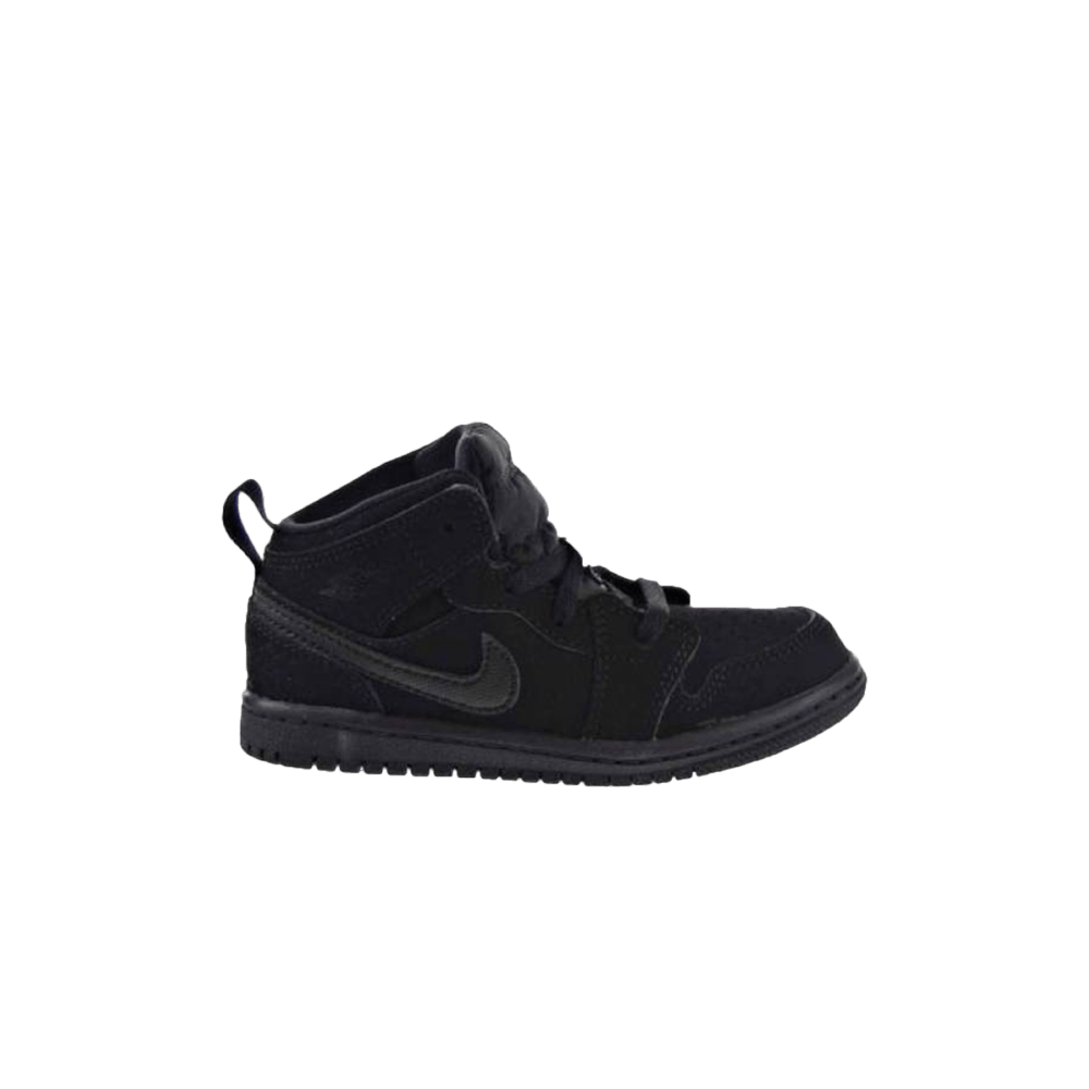 (Infant) Air Jordan 1 Retro Mid 'Black' 640735-040