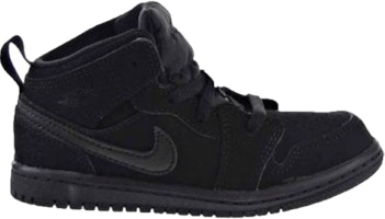 (Infant) Air Jordan 1 Retro Mid 'Black' 640735-040 (Infant) Air Jordan 1 Retro Mid 'Black' 640735-040