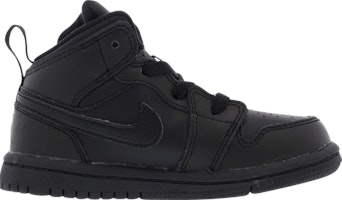 (Infant) Air Jordan 1 Retro Mid 'Black' 640735-044 (Infant) Air Jordan 1 Retro Mid 'Black' 640735-044