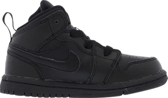 (Infant) Air Jordan 1 Retro Mid 'Black' 640735-044 (Infant) Air Jordan 1 Retro Mid 'Black' 640735-044