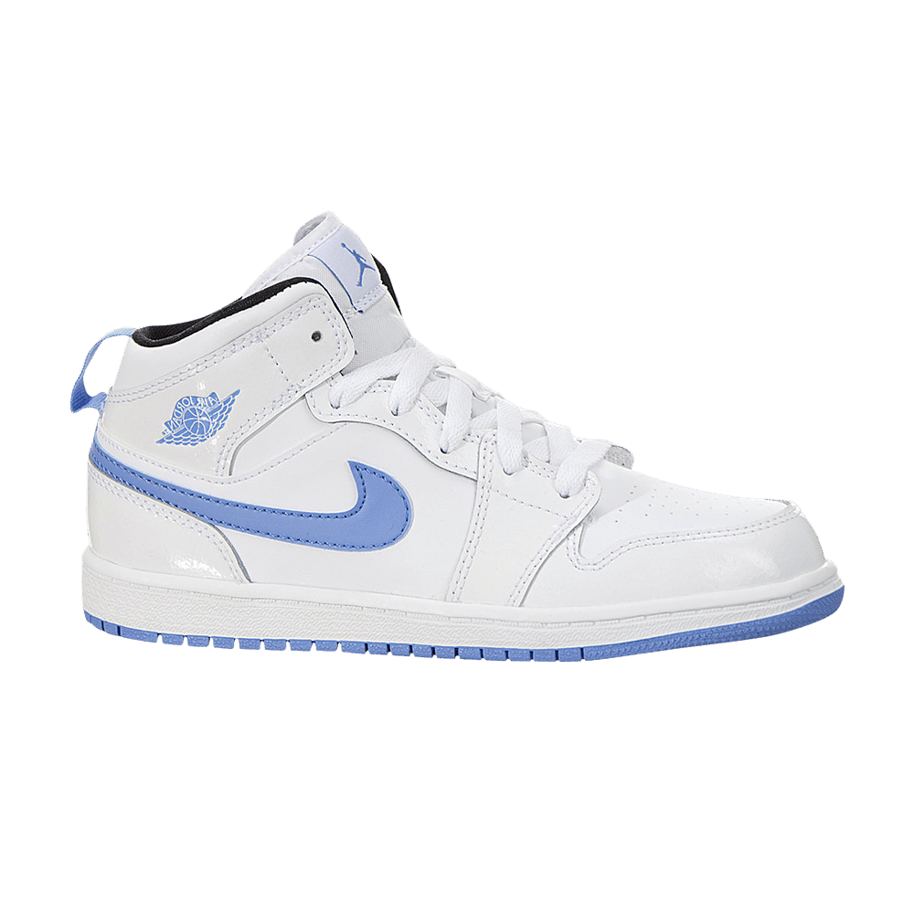 Buy (TD) Air Jordan 1 Retro Mid BP 'Legend Blue' dalam Bahasa Melayu. 640734-127