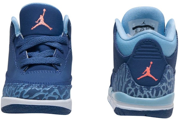 (Infant) Air Jordan 3 Retro 'Purple' 654964-506 Lookbook (Infant) Air Jordan 3 Retro 'Purple' 654964-506
