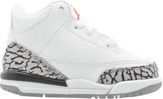 (Infant) Air Jordan 3 Retro 'White Cement' 832033-105 (Infant) Air Jordan 3 Retro 'White Cement' 832033-105