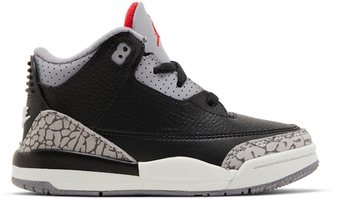 (Toddler) Air Jordan 3 Retro OG 2024 'Black Cement' DM0968-010 Buy (Toddler) Air Jordan 3 Retro OG 2024 'Black Cement' DM0968-010