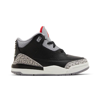 (TD) Jordan 3 Retro 2024 'Black Cement'