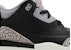 (TD) Air Jordan 3 Retro OG 2024 'Black Cement' Hitam Simen DM0968-010