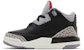 (TD) Air Jordan 3 Retro OG 2024 'Black Cement' Hitam Simen DM0968-010