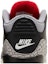 Sizing (TD) Air Jordan 3 Retro OG 2024 'Black Cement' Hitam Simen DM0968-010
