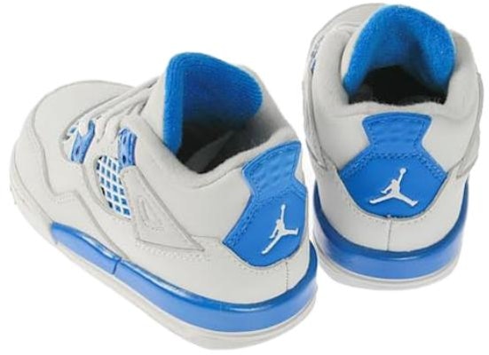 (Infant) Air Jordan 4 Retro 'Military Blue' 308500-105 Lookbook (Infant) Air Jordan 4 Retro 'Military Blue' 308500-105
