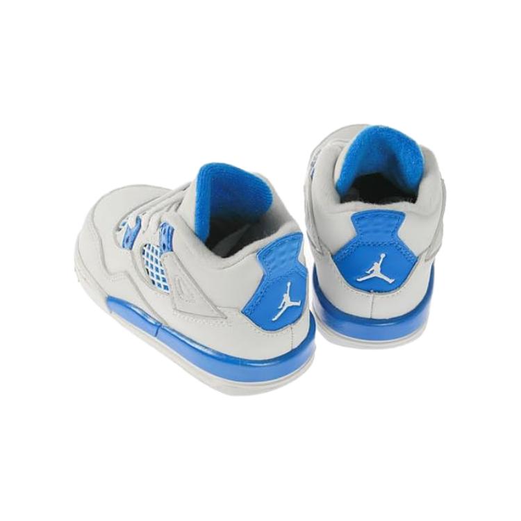 Lookbook (Infant) Air Jordan 4 Retro 'Military Blue' 308500-105