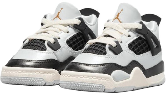 (TD) Air Jordan 4 Retro 'Oro Platino' FZ8584-070 Lookbook (TD) Air Jordan 4 Retro 'Oro Platino' FZ8584-070