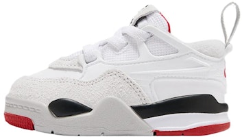 (Infant) Air Jordan 4 RM 'White Fire Red' FQ7937-102 (Infant) Air Jordan 4 RM 'White Fire Red' FQ7937-102