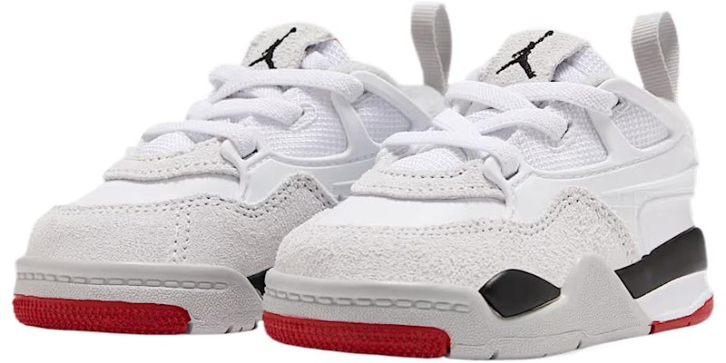 (Infant) Air Jordan 4 RM 'White Fire Red' FQ7937-102 Lookbook (Infant) Air Jordan 4 RM 'White Fire Red' FQ7937-102