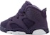 (TD) Air Jordan 6 Retro GT 'Purple Dynasty' Ungu Elegan 645127-509