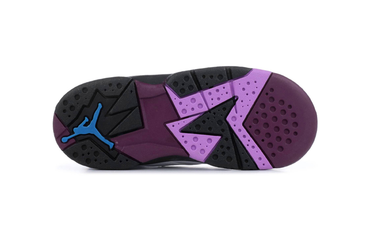 Shop (嬰兒) Air Jordan 7 復刻版 '紫紅光' 705418-127