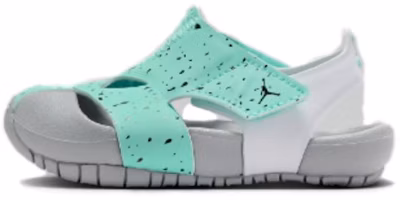 (Infant) Air Jordan Flare Green Glow Wolf Grey White Black CI7850-302 (Infant) Air Jordan Flare Green Glow Wolf Grey White Black CI7850-302