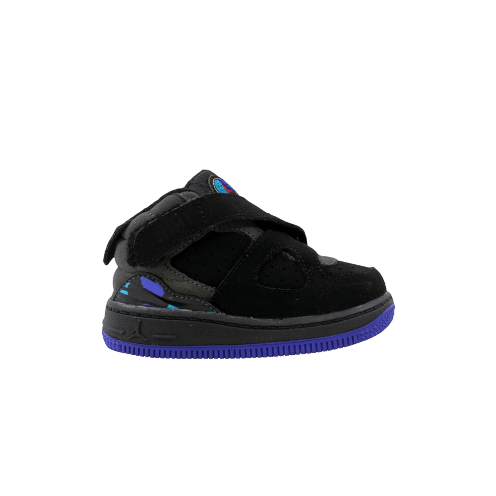 (Infant) Air Jordan Fusion 8 'Black Bright Concord' 385069-041