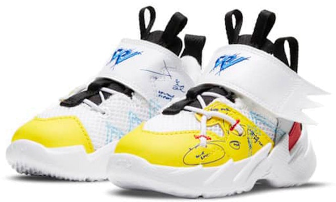 (Toddler) Air Jordan Why Not Zer03 SE 3 'White Yellow Red' CN8109-100 Lookbook (Toddler) Air Jordan Why Not Zer03 SE 3 'White Yellow Red' CN8109-100