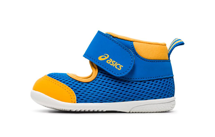 (Infant) ASICS Amphibian First 2 'Blue Yellow Colorblock' TUS117-415