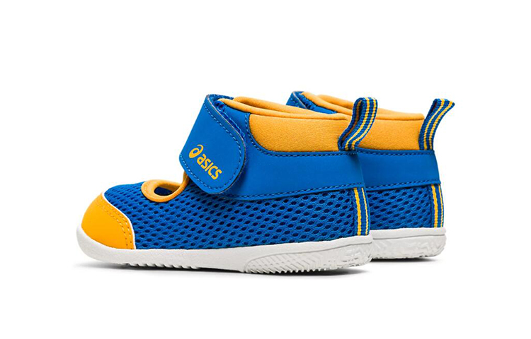 Shop (Infant) ASICS Amphibian First 2 'Blue Yellow Colorblock' TUS117-415