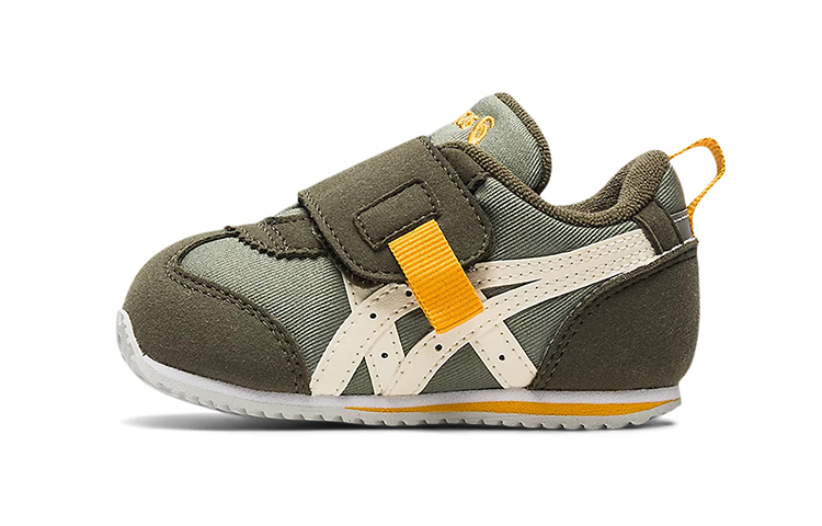 (Infant) ASICS Baby 'Khaki Magic Tape' 1144A191-301