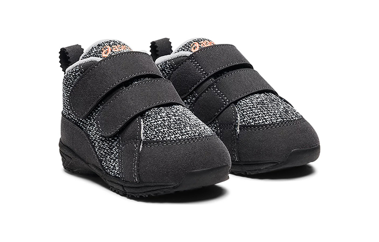 Lookbook (Infant) ASICS Confit Baby Mc 'Black Grey Velcro' 1144A190-021